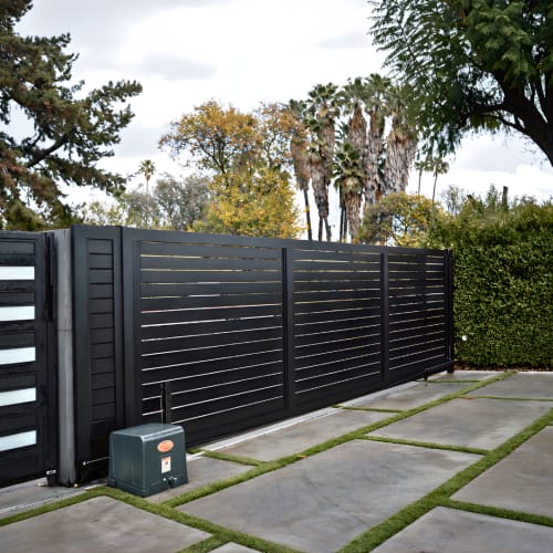 Aluminum 40 HD Pedestrian Gate Double Swing preview 15