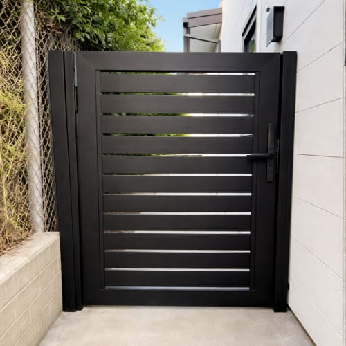Aluminum 40 HD Pedestrian Gate Double Swing preview 9