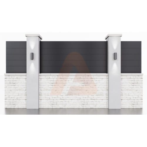 Aluminum 60 Wall Topper C-Channel