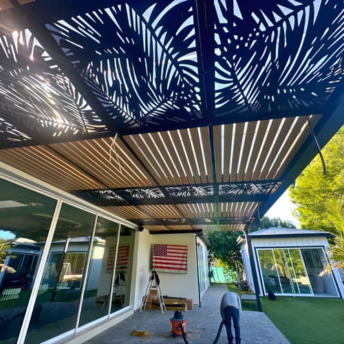 Laser Cut Pergola preview 4