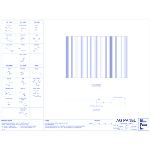 AG Panel - StrongSeam