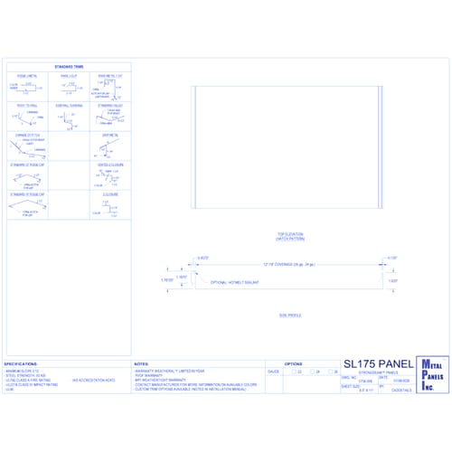 SL175 Panel