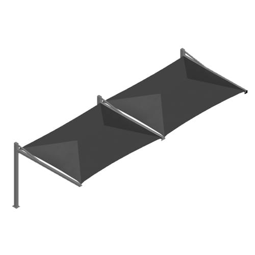 Conjoined Cantilever Hip Canopy