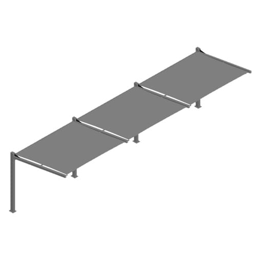 Conjoined Slanted Cantilever