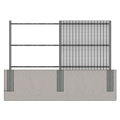 SecureMesh™ Alpha: Welded Wire Security Fence