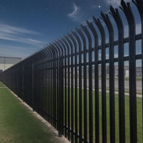 SecurePale™ Fence System: Steel Palisade Security Fence
