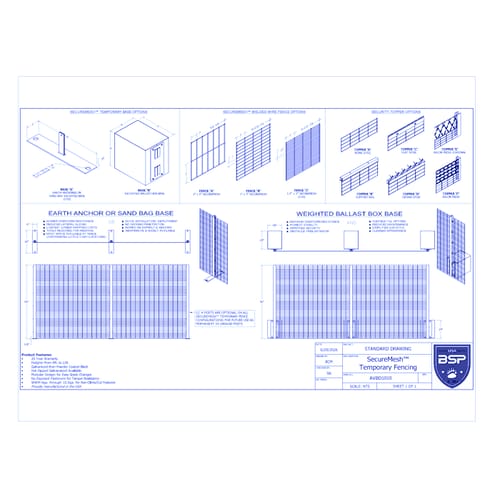 SecureMesh™ Temporary (AVBD 1010)