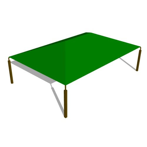 Hip Roof Shade 25'x35' preview 8