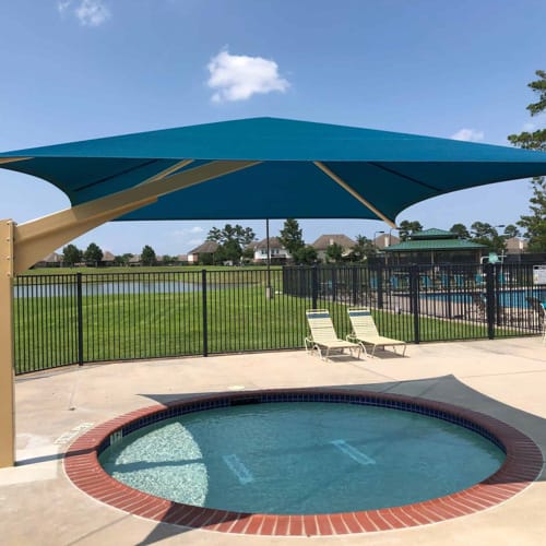 Single Post Umbrella 20'x20' preview 3