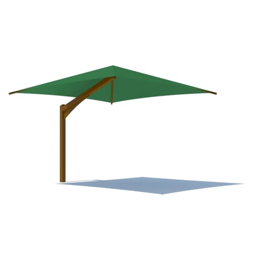 Single Post Umbrella 20'x20' preview 4