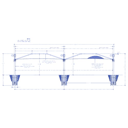 Cantilever Hip Roof Shade 18x30'