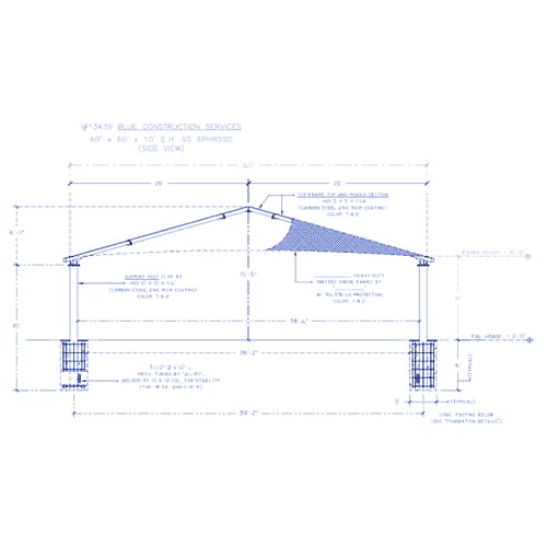 Super Span Shade 40'x65'