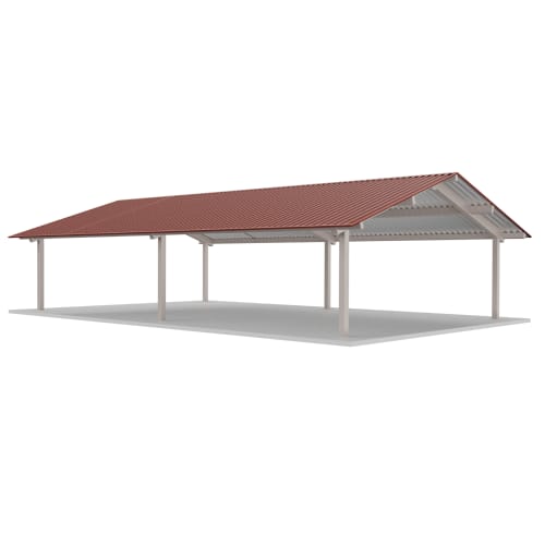 Tube Steel Gable: TS-G2844-04