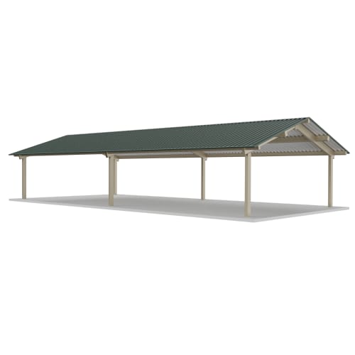 Tube Steel Gable: TS-G2450-04