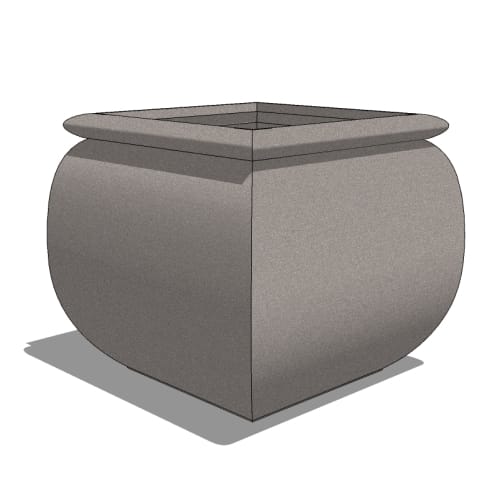Square Planters: Napoli