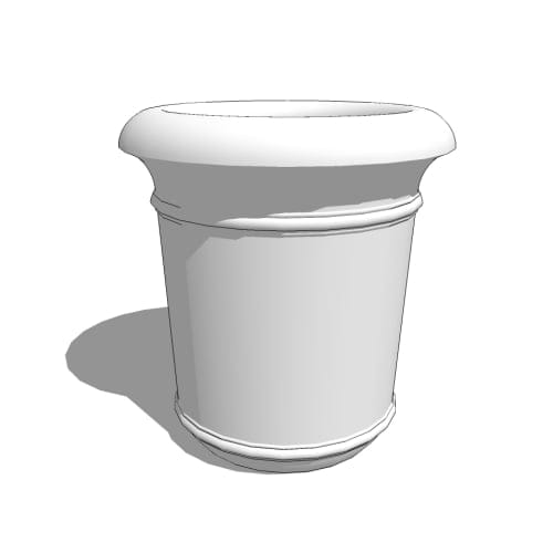 Ash Urns and Trash Receptacles: Acapulco