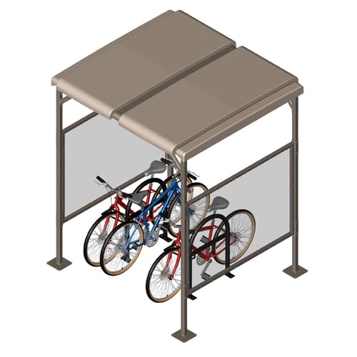 CyclePort™ 2 Top Bike Shelter preview 2