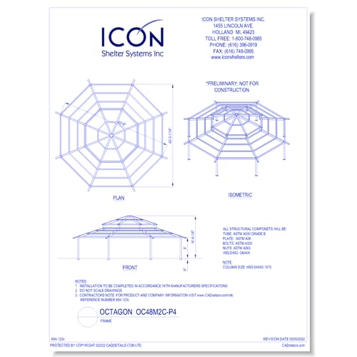 Octagon OC48M2C-P4 - Frame