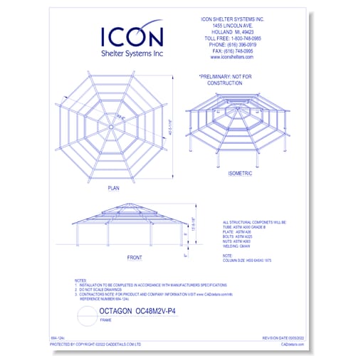 Octagon OC48M2V-P4 - Frame