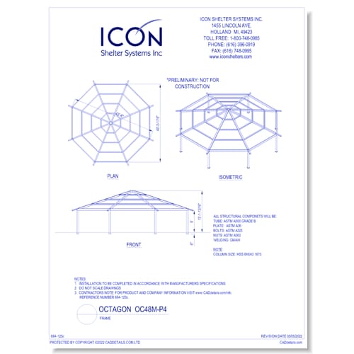 Octagon OC48M-P4 - Frame