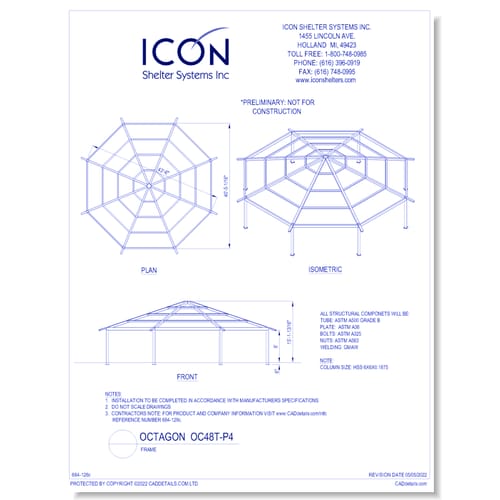 Octagon OC48T-P4 - Frame