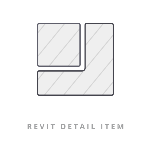 (BRL-001) 8 Inch Wall to 6 Inch Wall w/ Brick Veneer Ledge