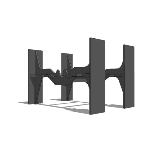 RE-901 Quad Lock Track & Ties