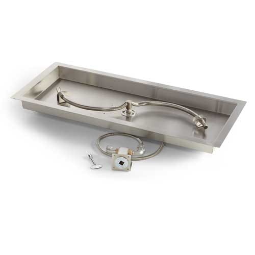 Match Lit Rectangle - S Fire Burner