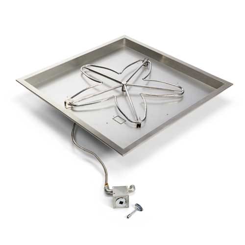 Match Lit Bowl Square Pan