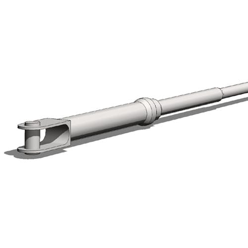 (ACS2-SS Type 1) Cable Assembly For 1/8 Inch To 3/8 Inch Dia. Wire, Toggle-Clevis Termination, Stainless Steel