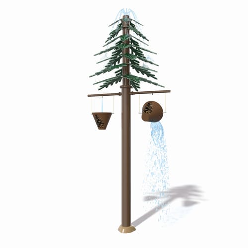 Tall Pine Bucket Shower