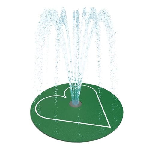 Tot Ground Spray Covers - Heart Design