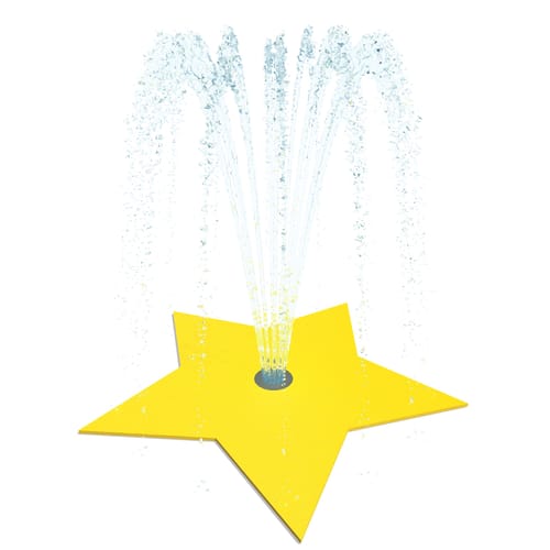 Tot Ground Spray Covers - Star Shape