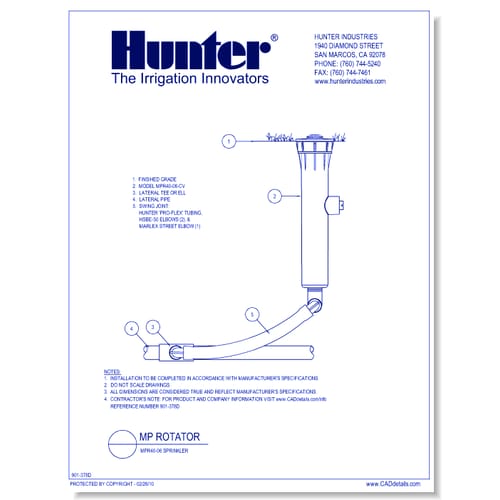 MP Rotator - MPR40-06 Sprinkler (4 of 4)