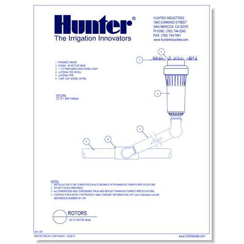 Rotors - I-90 - TC Rotor Head
