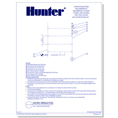 HDL - Planting Bed End Feed