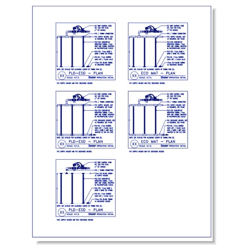 PLD-ESD Installation Detail - Plan
