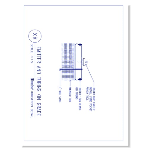 Drip Emitters - On Grade Tubing