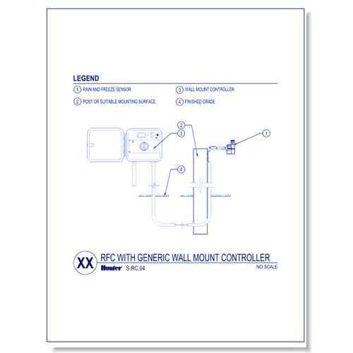 Sensors - Rain Freeze Clik with Generic Wall Mount Controller