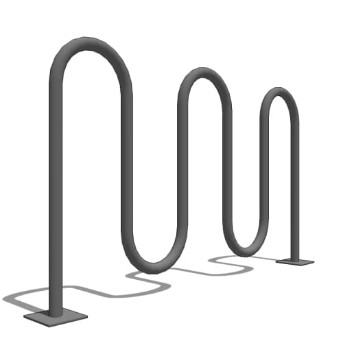 MBR-0400-00009 Bike Rack (MBR400-7-DB)