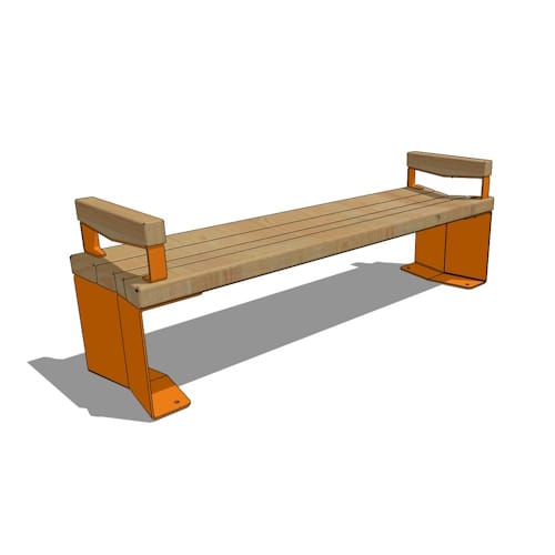 Blox Backless Benches (MBE-3800-00003)