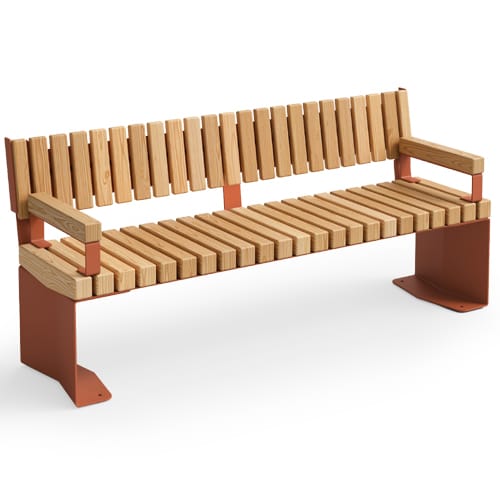 Blox Backed Bench