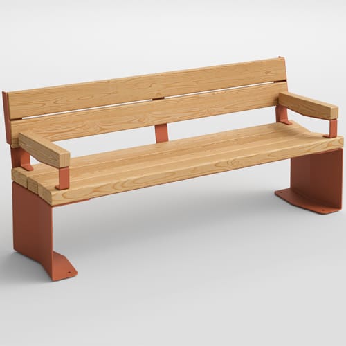 Blox Backed Bench preview 2