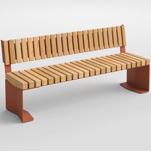 Blox Backed Bench preview 3