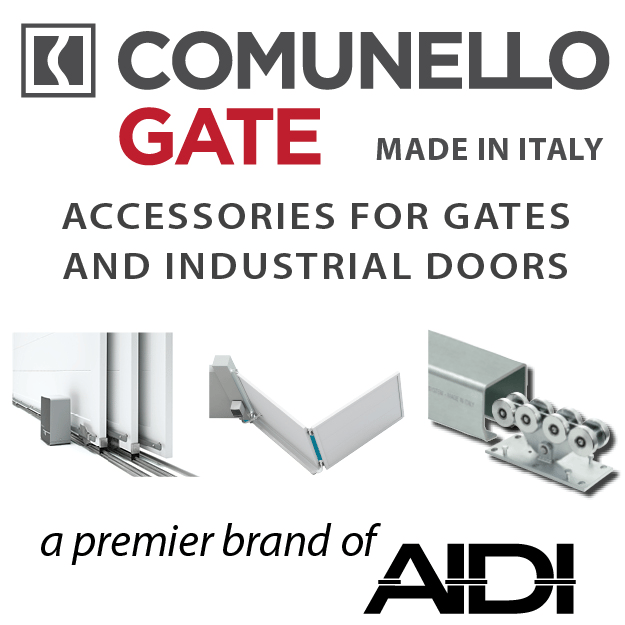 Comunello Gate: Accessories for Gates and Industrial Doors logo